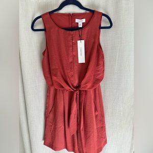 Calvin Klein NWT Rose Romper with Pockets